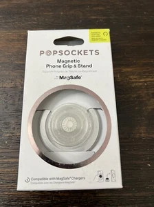 ORIGINALE PopSockets impugnatura magnetica telefono e supporto per MagSafe glitter SCATOLA APERTA NUOVO! - Foto 1 di 4