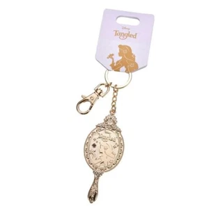 Disney Store WISHING YOU A LOVELY DAY Rapunzel Pascal Keychain Mirror - Picture 1 of 4