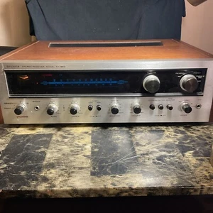 Vintage Pioneer SX-990 Solid State AM/FM Stereo Receiver mit Box vollständig getestet - Bild 1 von 12