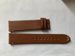 Genuine leather strap band 21mm x18mm (FITS) Oris Ø42mm divers 7720 sixty five - Picture 1 of 2