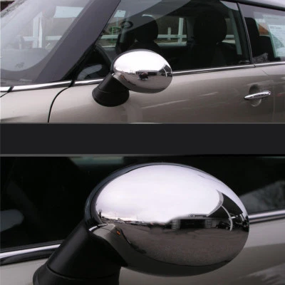 CALOTTE SPECCHIETTI CROMATE per MINI COOPER R55 CLUBMAN R56 R57 R58 R59 R60 COUNTRYMAN  - Immagine 1 di 4