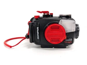 OLYMPUS PT-056 Waterproof Case for digital camera STYLUS TG-3 & TG-4 Fast Ship - Picture 1 of 9
