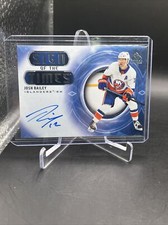 2020-21 SP Authentic Sign of the Times Hard Signed Auto #SOTT-JB Josh Bailey