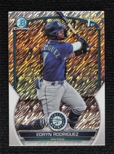 2023 Bowman Chrome Prospects Shimmer Refractor Edryn Rodriguez #BCP-185