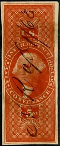 USA R89a $5 CONVEYANCE - Picture 1 of 1