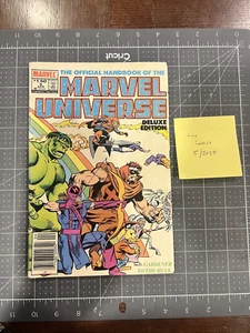 The Official Handbook of the Marvel Universe Deluxe Edition #5 Kiosk Variante - Bild 1 von 5