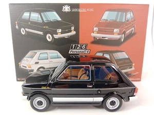 Laudoracing Fiat 126 Personal 4 Black Negro 1978 1/18 LM167B - Imagen 1 de 3