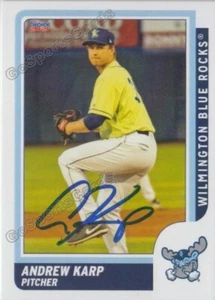 2021 Wilmington Blue Rocks Andrew Karp RC Rookie Nationals Autograph Auto - Bild 1 von 1