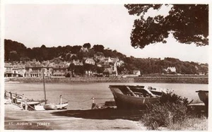 St Aubin's Jersey RP old pc used 1949 RA Series - Picture 1 of 1