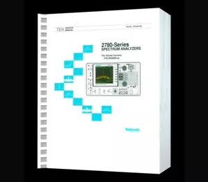 Hi Resolution Paper Reprinted Service Manual Tektronix 2782 Spectrum Analyzers - Picture 1 of 1