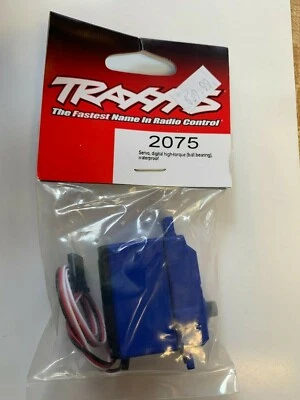 Traxxas 2075 Steering Servo Slash LCG Rustler Revo Emaxx T-Maxx Waterproof - Image 1 of 4
