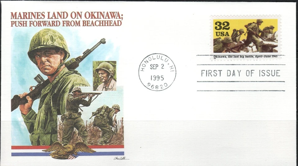 US Scott #2981c "World War II, Victory at Last" Fleetwood FDC - Image 1 of 1