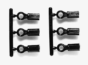 Tamiya 50596 RC 5mm Adjuster (6pcs) SP596 On Road Car Buggy Spare Parts Rod Ends - Picture 1 of 1