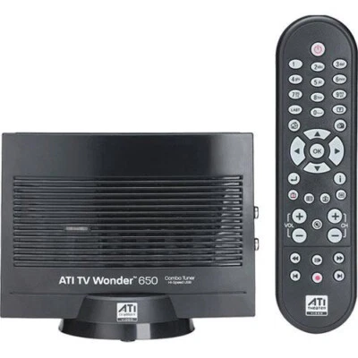 Diamond ATI TV Wonder HD 650 Combo USB PC TV Tuner with Remote TVW650USB - Image 1 of 4