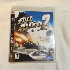 Full Auto 2: Battlelines For PlaysStation 3 Rated Teen Complete W/Manual Good - Picture 1 of 5