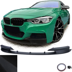 Frontspoiler Lippe Ansatz Performance Matt passend für BMW 3er F30 F31 11-19 - Picture 1 of 8