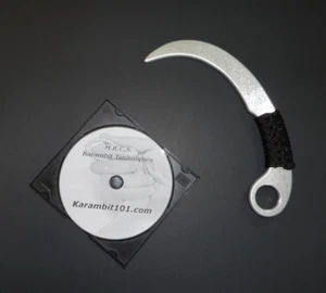 Aluminum Training Karambit Knife DVD FMA Kali Arnis Escrima Pencak Silat - Picture 1 of 3