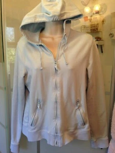 Ladies Powder Blue Pro Spirit Hooded Athletic Jacket - SZ M - Picture 1 of 3