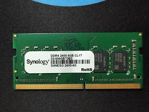Synology D4NESO-2400-4G 4GB DDR4-2400 SO-DIMM NAS Memory DS2419 DS1819 DS1618+ - Picture 1 of 6