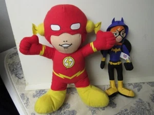 Group of DC Comics Flash & Batgirl Dolls - Picture 1 of 13