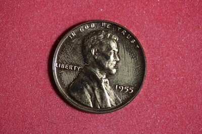 Estate Find 1955 - PROOF Lincoln Wheat Cent!!  #K53175 - Image 1 of 2