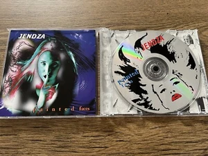 JENDZA Painted Faces 1998 Cd US Indie Metal Hard Rock - Imagen 1 de 3