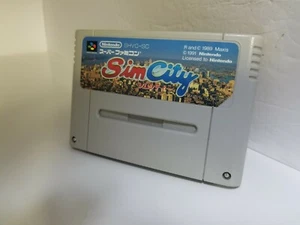 SIM CITY SHVC-SC FOR SUPER FAMICOM CART ONLY NTSC JAPAN N20 - Picture 1 of 3