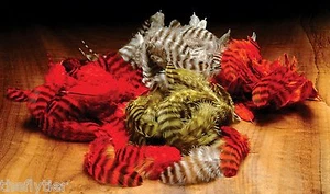 HARELINE GRIZZLY SOFT HACKLE -- natural and dyed colors fly tying marabou - Picture 1 of 1