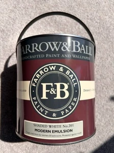 Farrow & Ball Shaded White No. 2011 Modern Emulsion, 2,5L - Bild 1 von 2