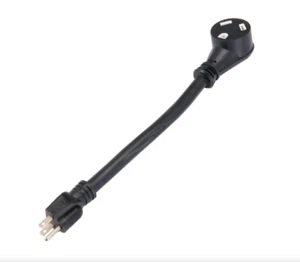 Adaptador de corriente coleta RV de 30 amperios hembra a 15 amperios macho - Imagen 1 de 1