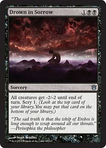 *MRM* FR/VF 2x Chagrin Accablant - Drown in Sorrow MTG Divines - Picture 1 of 1