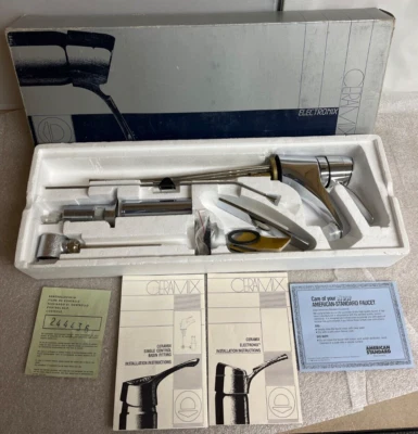 Grifo American Standard Ceramix Electronix 2001.101 002 cromo drenaje emergente Foto 1 de 4