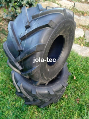 2x AS-REIFEN 20x10.00-8 für Rasentraktor Aufsitzmäher Rasenmäher 20x10-8 - Bild 1 von 2