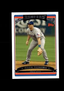 Mark Teixeira : 2006 Topps MLB Baseball Card #180 Texas Rangers + FREE Ship 🚚