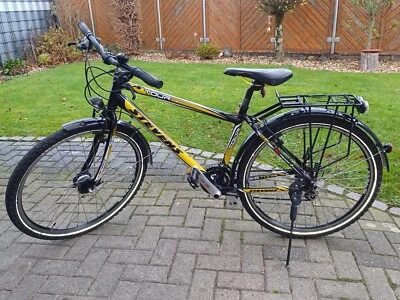 Stevens kinderfahrrad, 26", 43cm Rahmenhöhe, Nabendynamo, Farbe schwarz - Bild 1 von 4