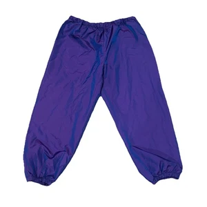 Vintage JAG HARBOR Hose Herren Lila Jogginghose Windbreaker Track Nylon 2X USA - Bild 1 von 5