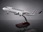 Airbus A320neo Air France 🇫🇷 À L’échelle 1:100 37cm En Résine Avec Lumière Led