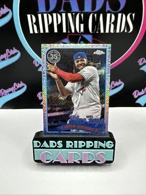 2024 Topps Series 1 - 1989 Topps Chrome Silver Pack Vladimir Guerrero Jr - Image 1 of 4