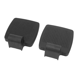 2pcs Rollstuhl Fußstützen Professionelle Kunststoff-Ersatz Rollstuhl Fußplat NTS - Bild 1 von 22
