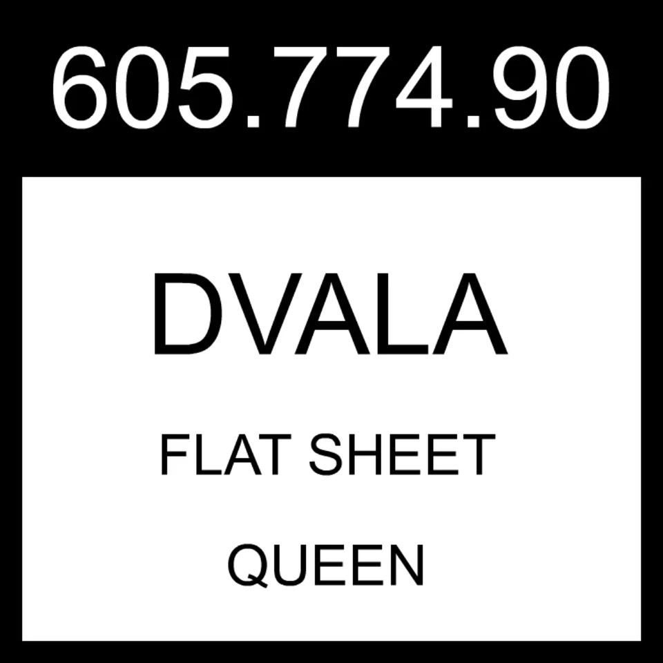 IKEA DVALA Sábana Plana Rosa Claro Queen 605.774.90 Foto 1 de 1