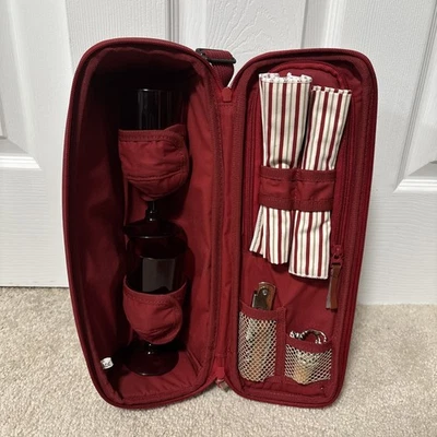 Estuche de viaje Eddie Bauer aislado de vino 1 botella bolsa puerta trasera de picnic Foto 1 de 4