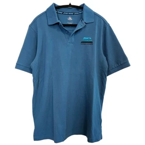 Disney Star Wars Industrial Automaton Poloshirt Blau Herren Größe M - Bild 1 von 6