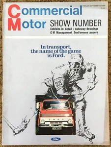 COMMERCIAL MOTOR MAGAZINE 18 Sep 1970 SHOW NUMBER - Exhibits in Detail - Picture 1 of 6