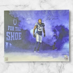 Jonathan Taylor Signed Autographed 16x20 Smoke Tunnel Entrance Photo Colts COA - Picture 1 of 2