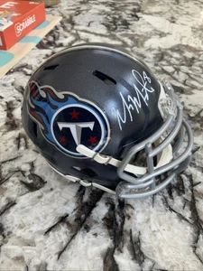 Tennessee Titans Marcus Mariota signierter Minihelm Beckett Authentifizierung - Bild 1 von 4
