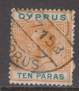 Cyprus - 10pa King George V Issue (Used) 1912 (CV $155) - Bild 1 von 1