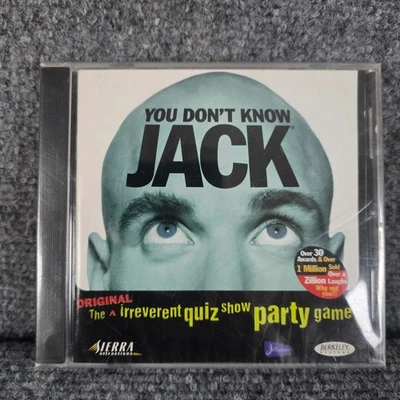 You Don't Know Jack PC Game CD-ROM Sierra Berkeley Trivia Quiz Vintage - Image 1 of 2