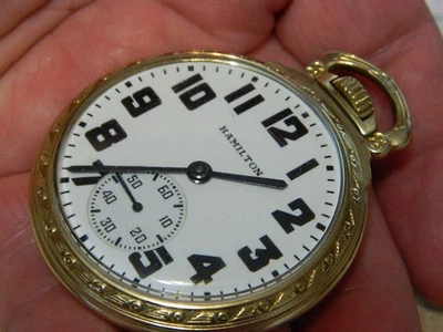 Early 950B  23J Elinvar HS, Gold Train, S3688, 1945,Minty Dial, Runs Great , - Image 1 of 4