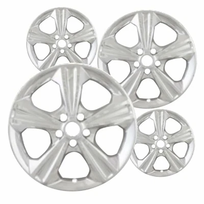 Set of 4 Chrome 17 inch Impostor Wheel Skins for 13-16 Ford Escape Rim Covers - Image 1 of 4