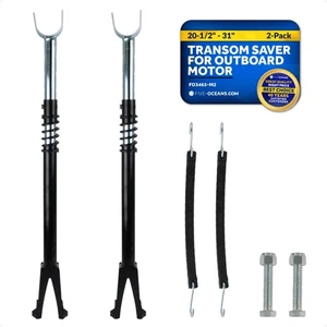 2-Pack Transom Saver for Outboard Motor, 20.5" - 31" Fits Up to 200HP Outboards  - Bild 1 von 8
